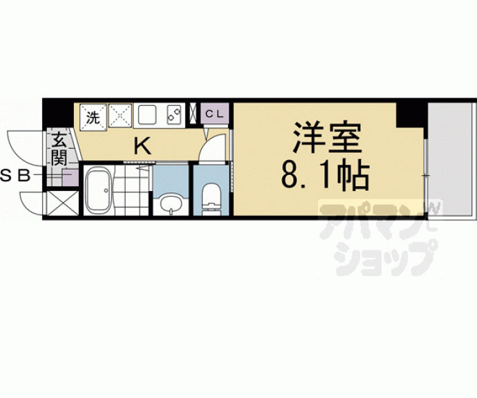 【Ｒａ　Ｇｒａｎｄｅ　京都太秦】間取