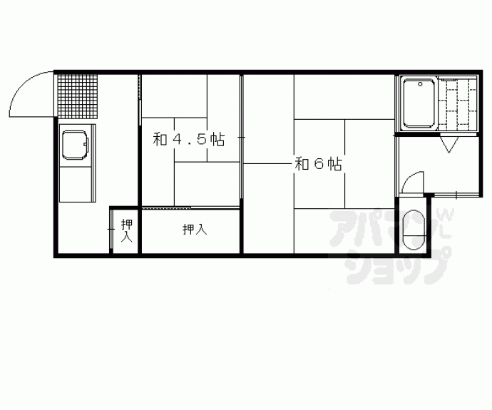 【第三白水荘】間取