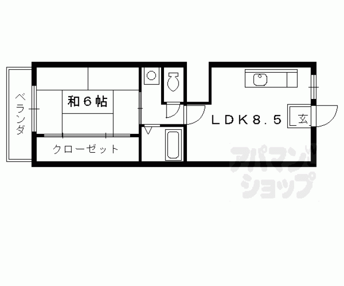 【天草マンション】間取