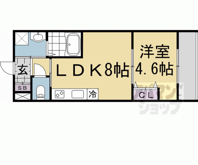 【Pilina 山科西野】間取