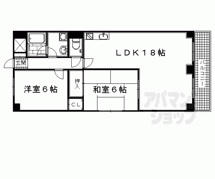 【グレイスヴィラ阿部】間取