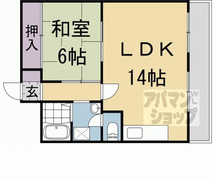 【ロイヤルコーポ】間取