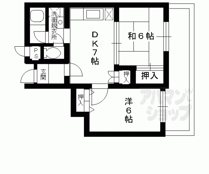 【メゾン・ラ・ソワ】間取