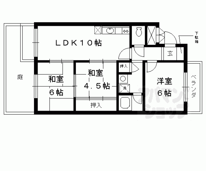 【エバグリーン】間取