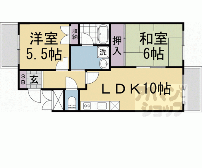 【エバグリーン】間取