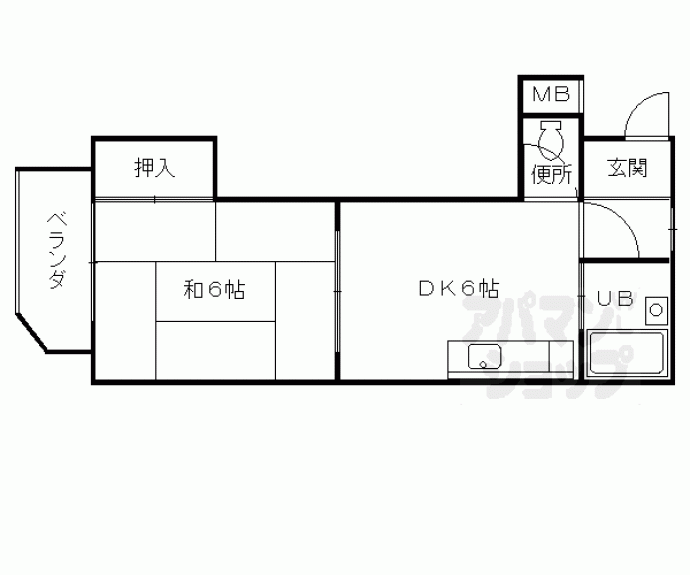 【梅津シャトープレザンス】間取