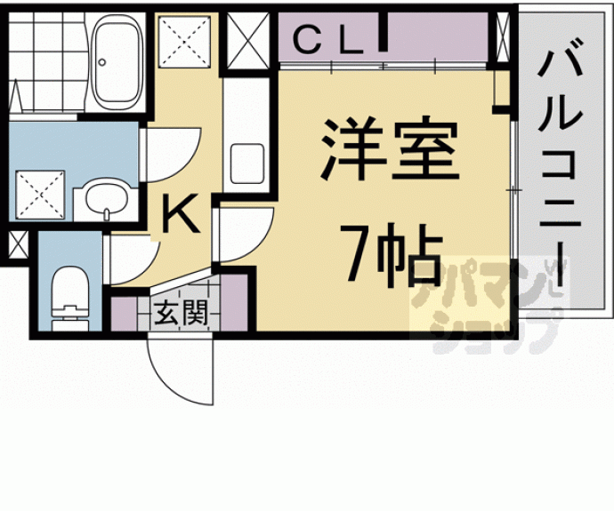【フィアクローバーⅡ】間取