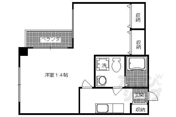 【デ・アッシュ西京極】