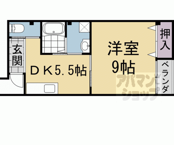 【寺前ハイツ】間取