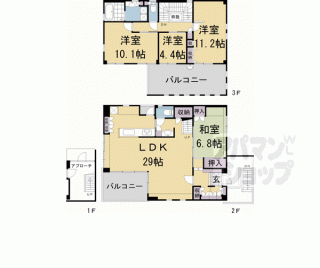 【六角大宮町　戸建】