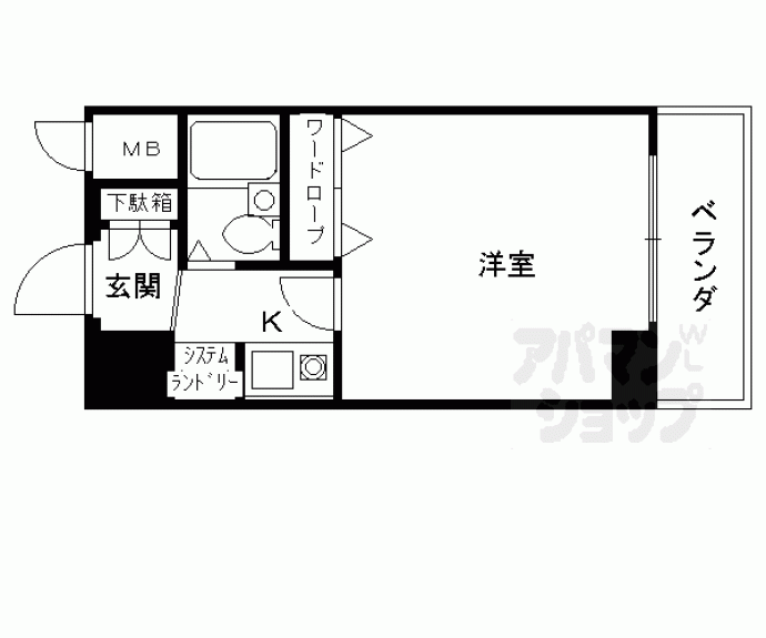 【デ・リード&サンヴェール桂川東】間取