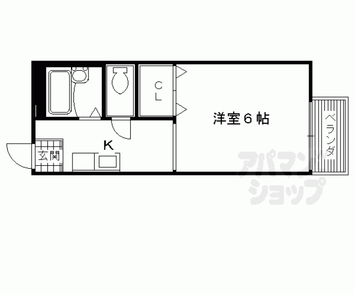 【メゾンプランタン】間取