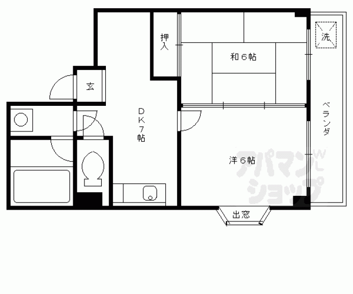 【ビアンカ２・３】間取