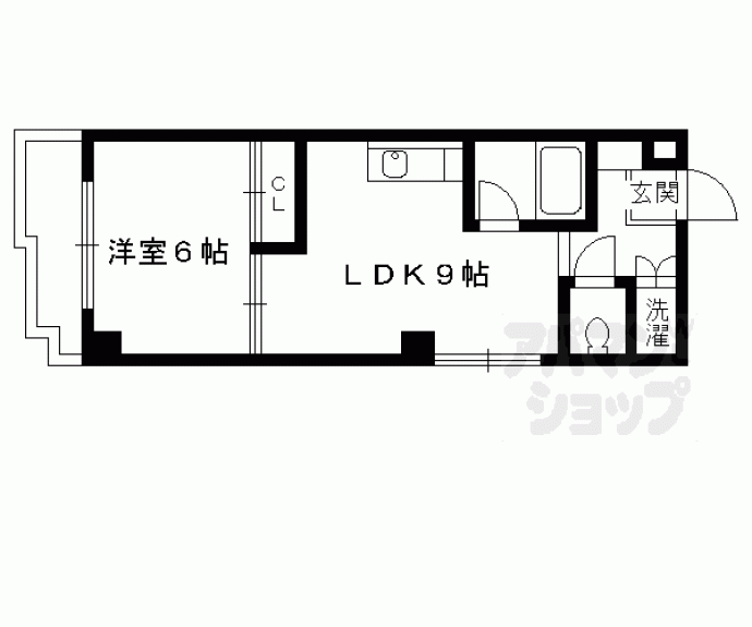 【サンモリタ】間取