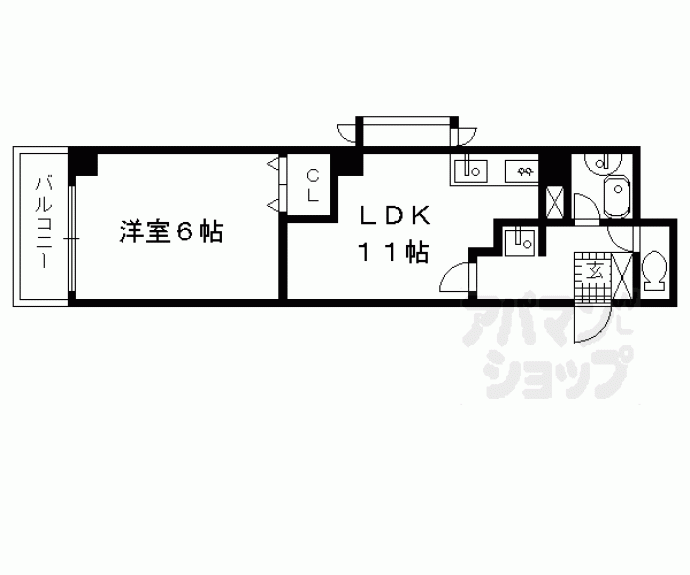 【サンモリタ】間取