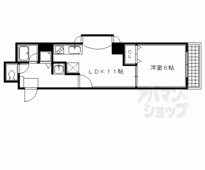 【サンモリタ】間取