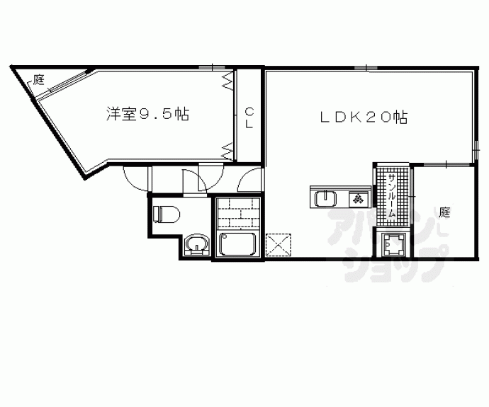 【水琴庵】間取