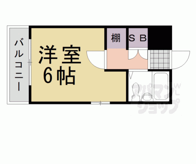 【ヴィラ夷川】間取