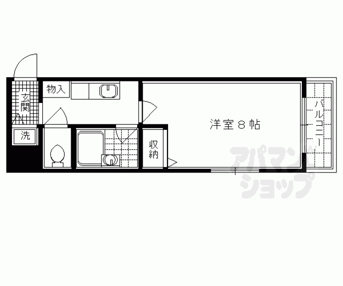 【インペリアル御池】間取