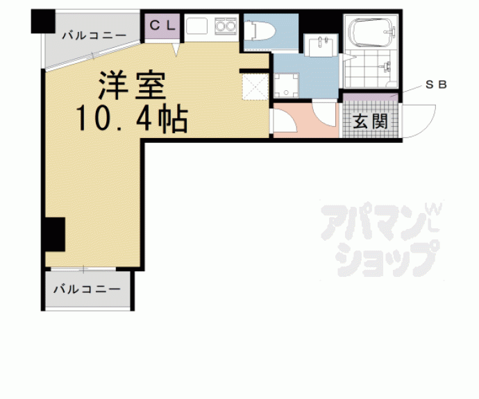 【ロイヤルプラザ御幸町】間取