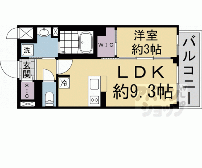 【ソルテラス京都東寺ＨＯＭＡＲＥ】間取