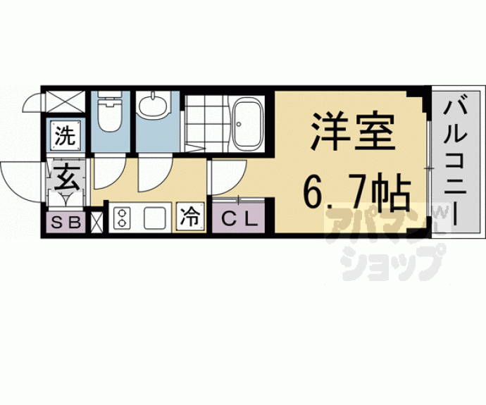【ソルテラス京都東寺ＨＯＭＡＲＥ】間取