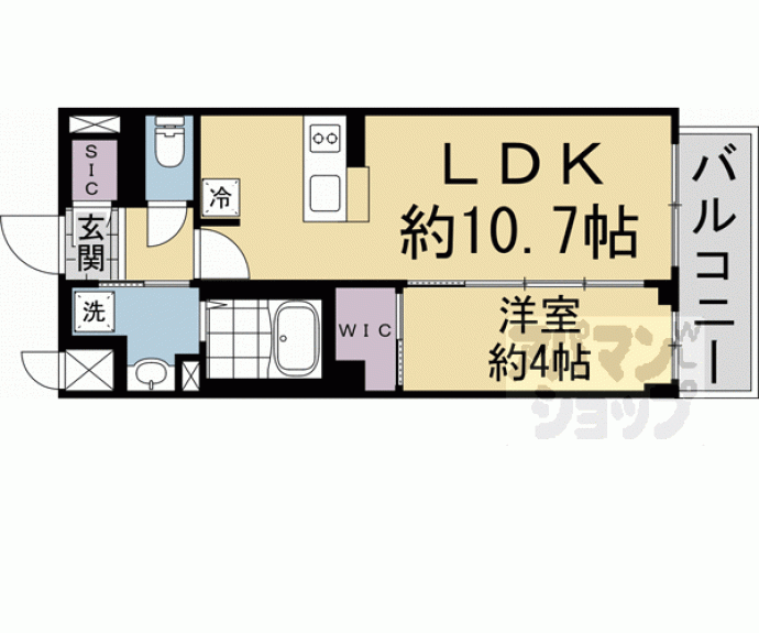 【ソルテラス京都東寺ＨＯＭＡＲＥ】間取