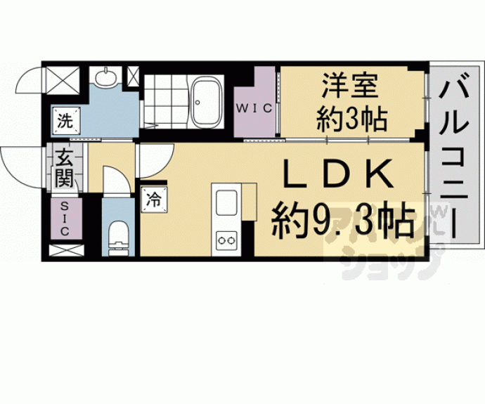 【ソルテラス京都東寺ＨＯＭＡＲＥ】間取
