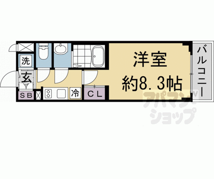 【ソルテラス京都東寺ＨＯＭＡＲＥ】間取