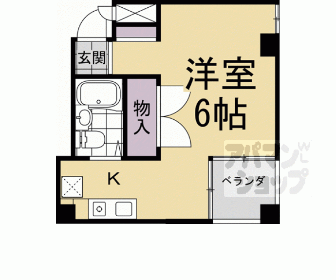 【アルティスタ四条梅津】間取