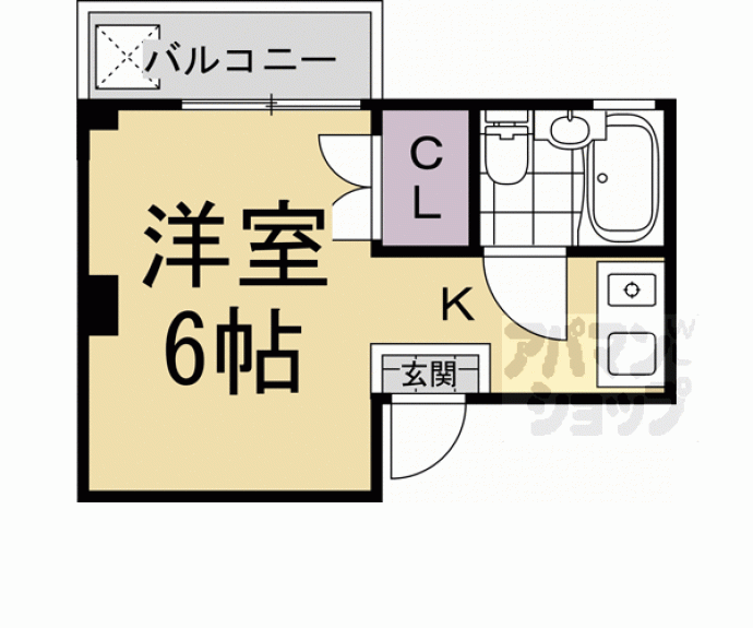 【メゾンアオヤマ】間取