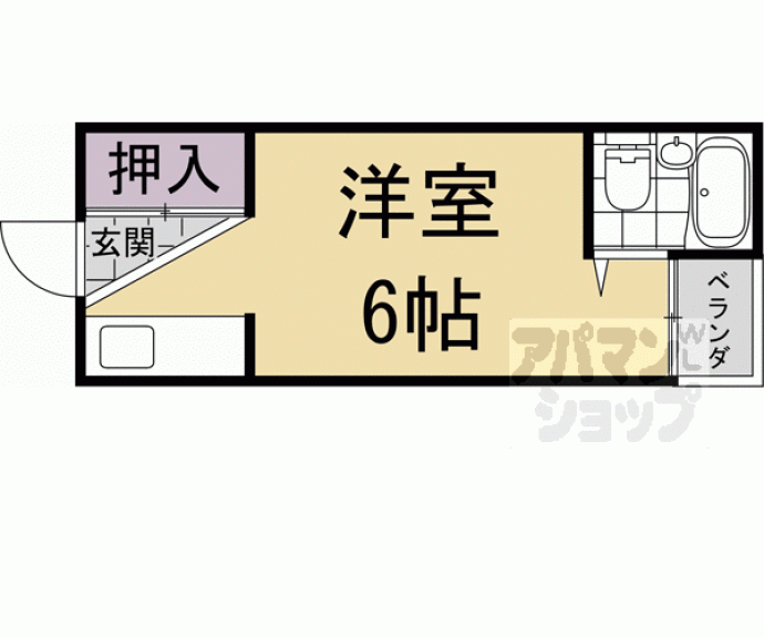 【オーケーワンマンション】間取