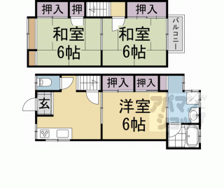 【深草勧進橋町貸家】