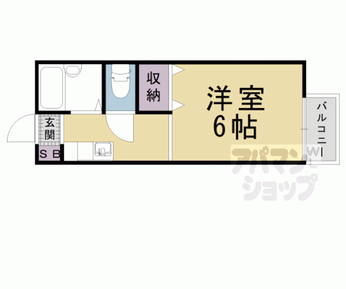 【シェ・ブラン】間取