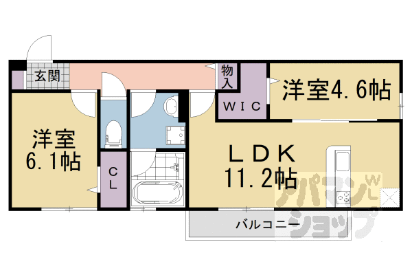 【ポルタ・フォルトゥーナ】間取