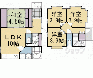 【下鴨西半木町３１－９貸家】