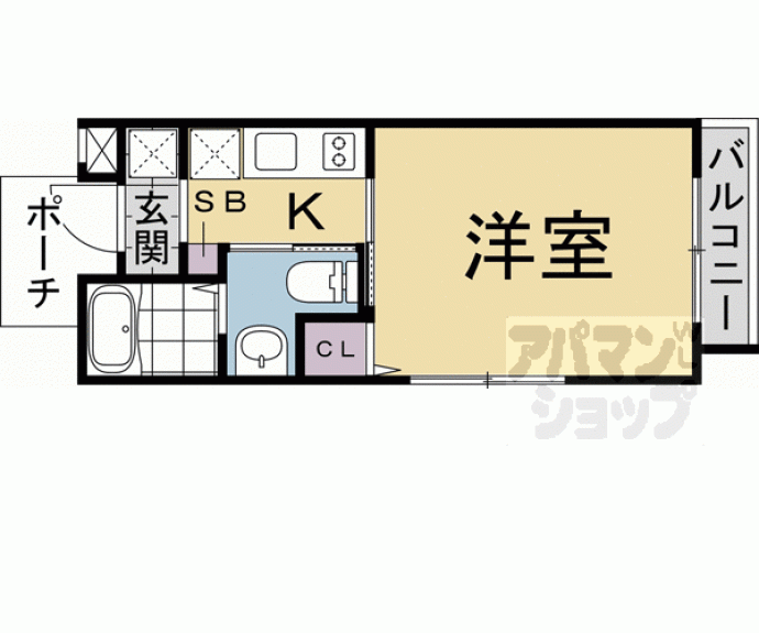 【クオリエ京大前】間取