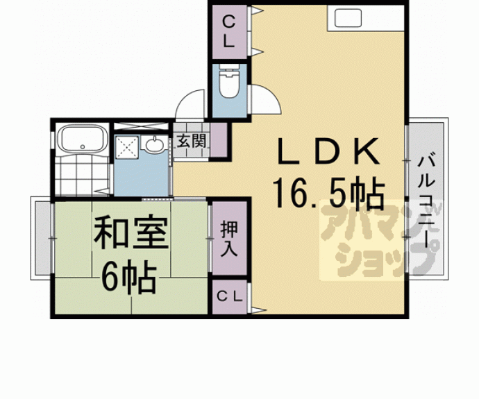 【メルベーユ鳴鶴】間取
