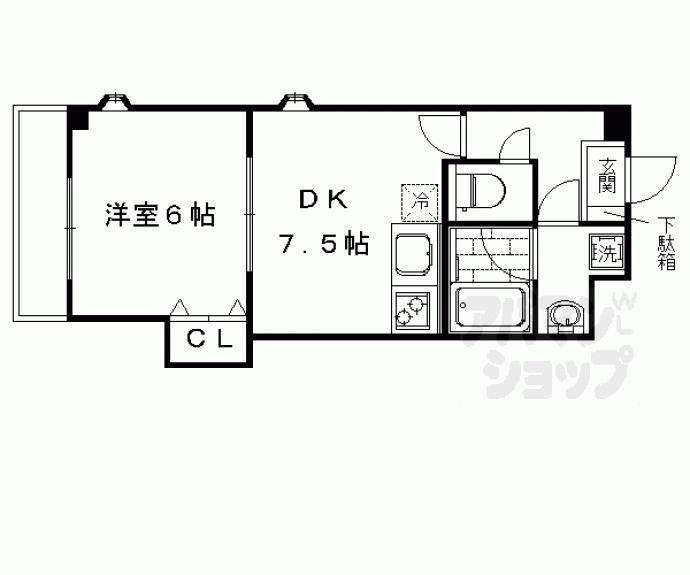 【Ｄｕ四条】間取