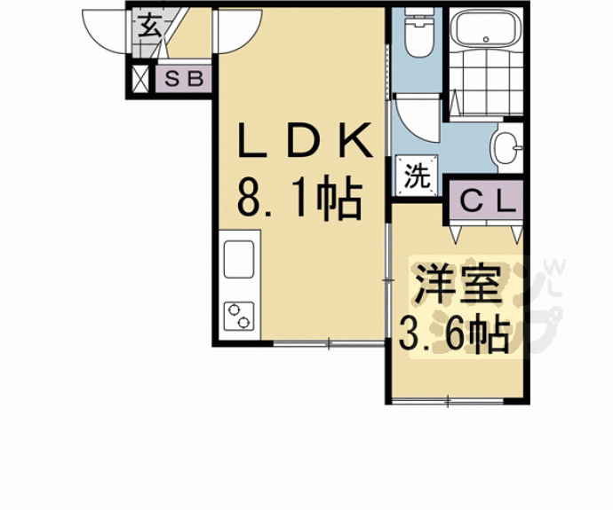 【御陵ベース】間取