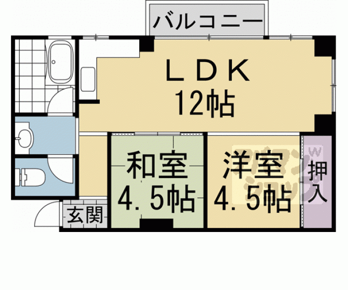 【シーズン嵐山】間取