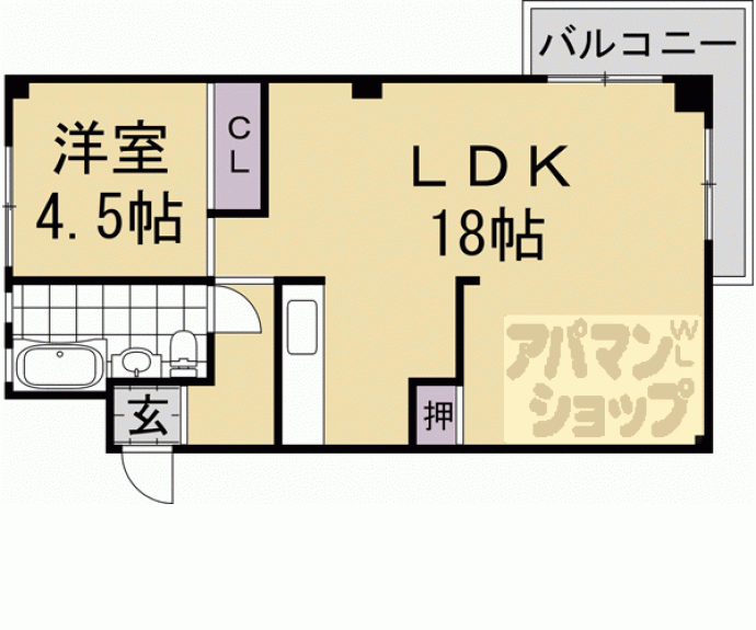 【シーズン嵐山】間取