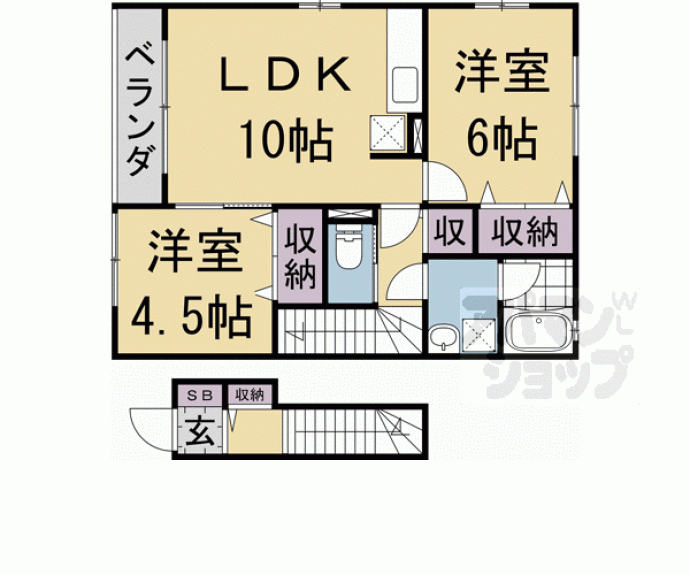 【エバーブルーム】間取