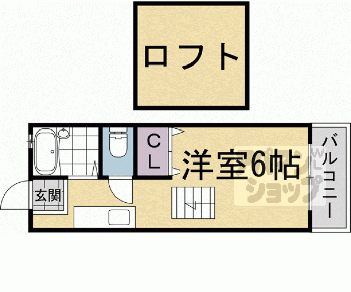 【メゾネットK-1】間取