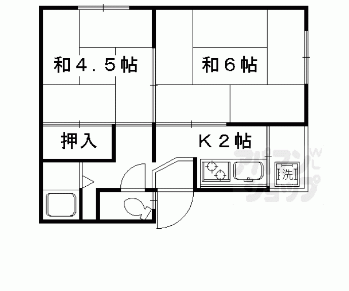 【春日マンション】間取