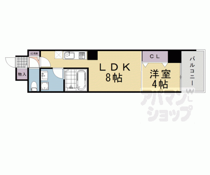 【クリスタルガーデン】間取