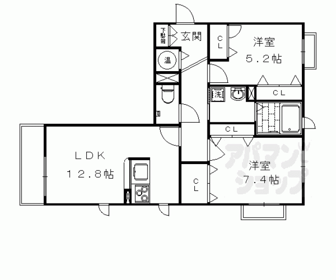【La casa pulita】間取
