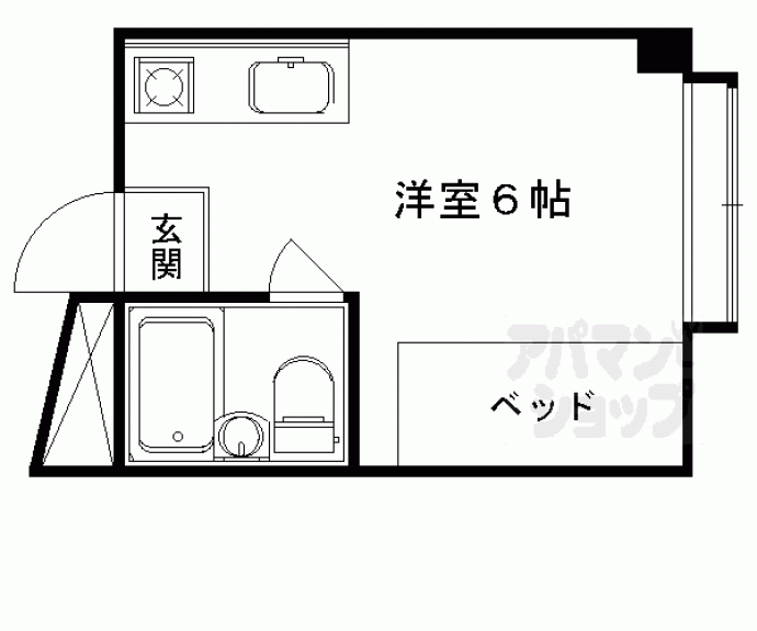 【シャピタン六角】間取