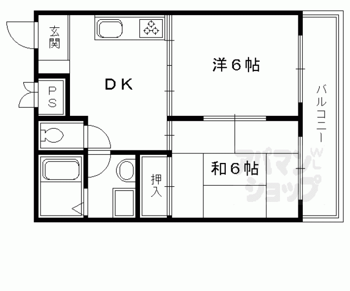 【ハイメゾン伊藤】間取