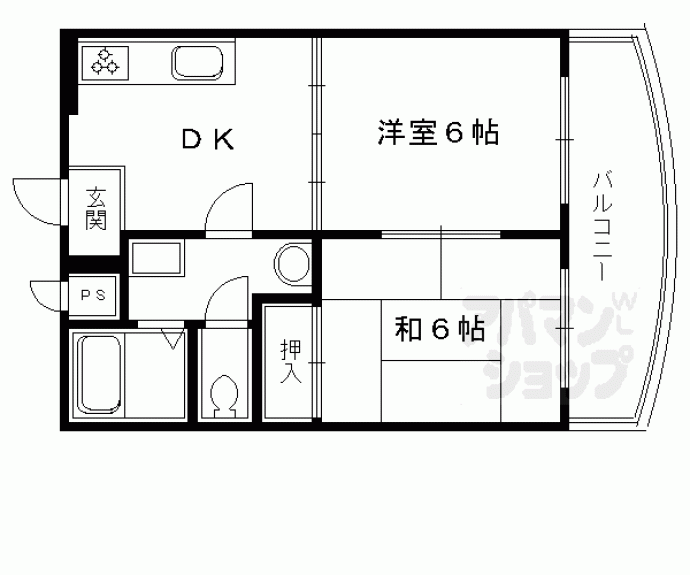 【ハイメゾン伊藤】間取